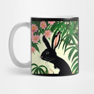 Tropical Wonderful Mini Rex Bunny Rabbit Loves Vintage Nature Chinese New Year Animal Mug